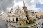 Place d'Italie au grand angle